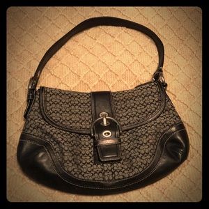 Authentic Coach soho signature bag